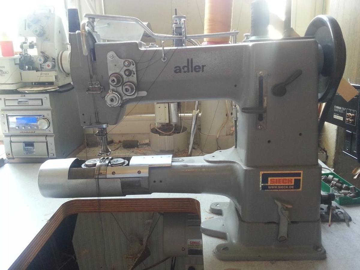 Gebraucht Zweinadel-Armnähmaschine ADLER