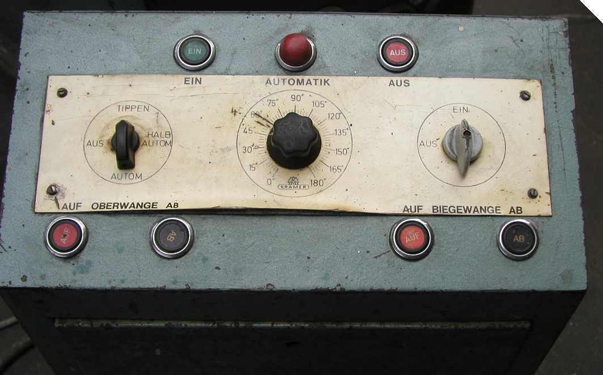 Gebraucht Abkantmaschine  KRAMER AM-aut II 2000/2,25