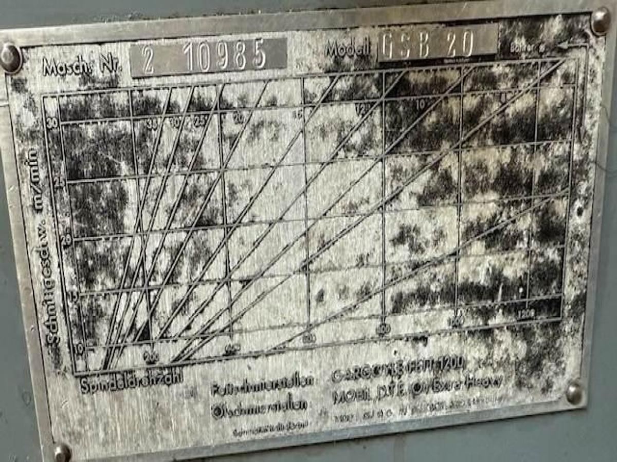 Gebraucht Säulenbohrmaschine GILLARDON