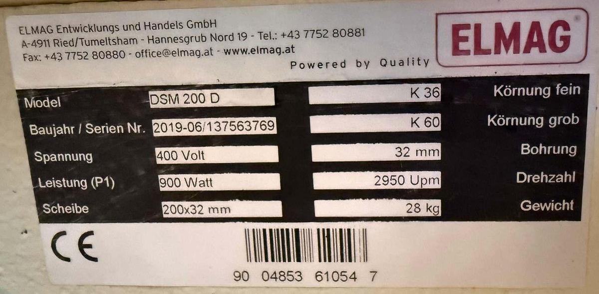 Gebraucht Doppelschleifbock ELMAG