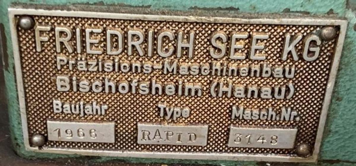 Gebraucht Universal-Nachdrehmaschine SEE