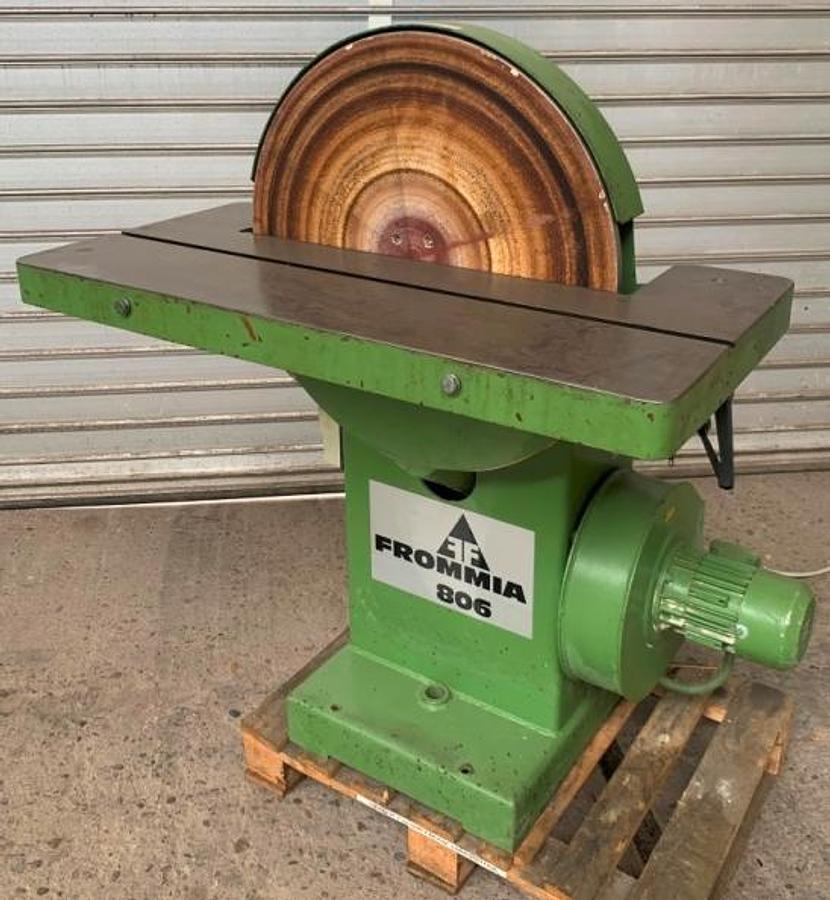 Gebraucht Scheibenschleifmaschine, Fabrikat FROMMIA, Typ 806 SE,