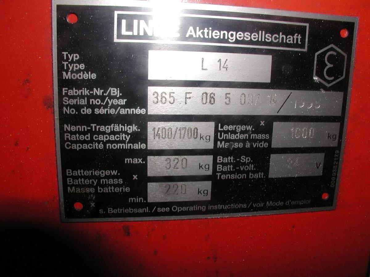 Gebraucht Hochhubwagen LINDE