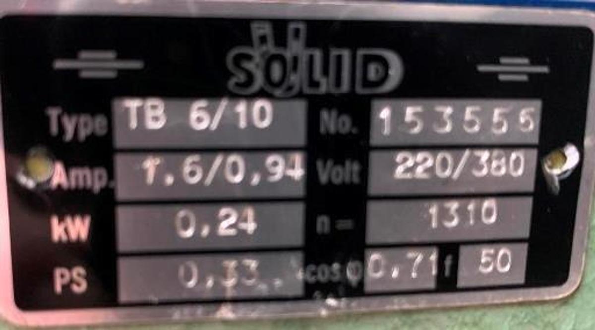 Gebraucht Tischbohrmaschine SOLID