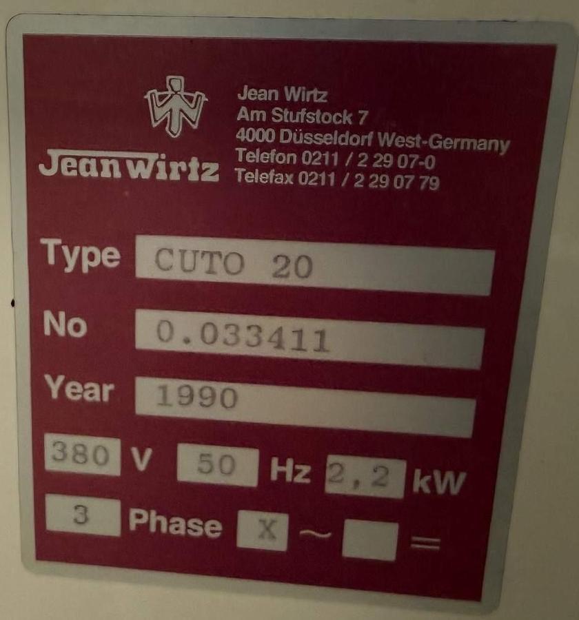 Gebraucht Naß-Trennschleifmaschine WIRTZ