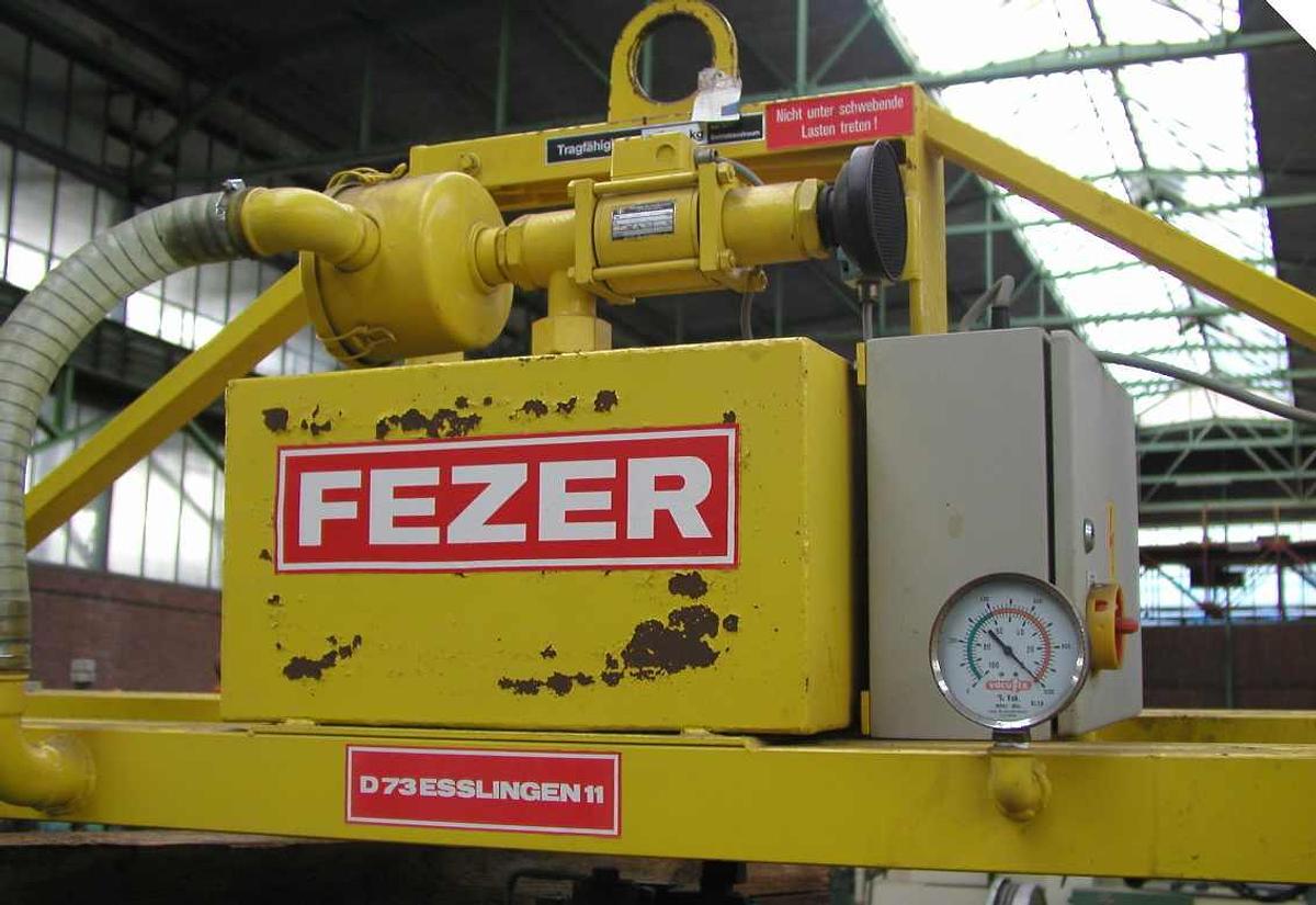 Gebraucht Vakuum-Lastaufnahmegerät FEZER 2.56.1.00.1 -Kräne und Hebegeräte