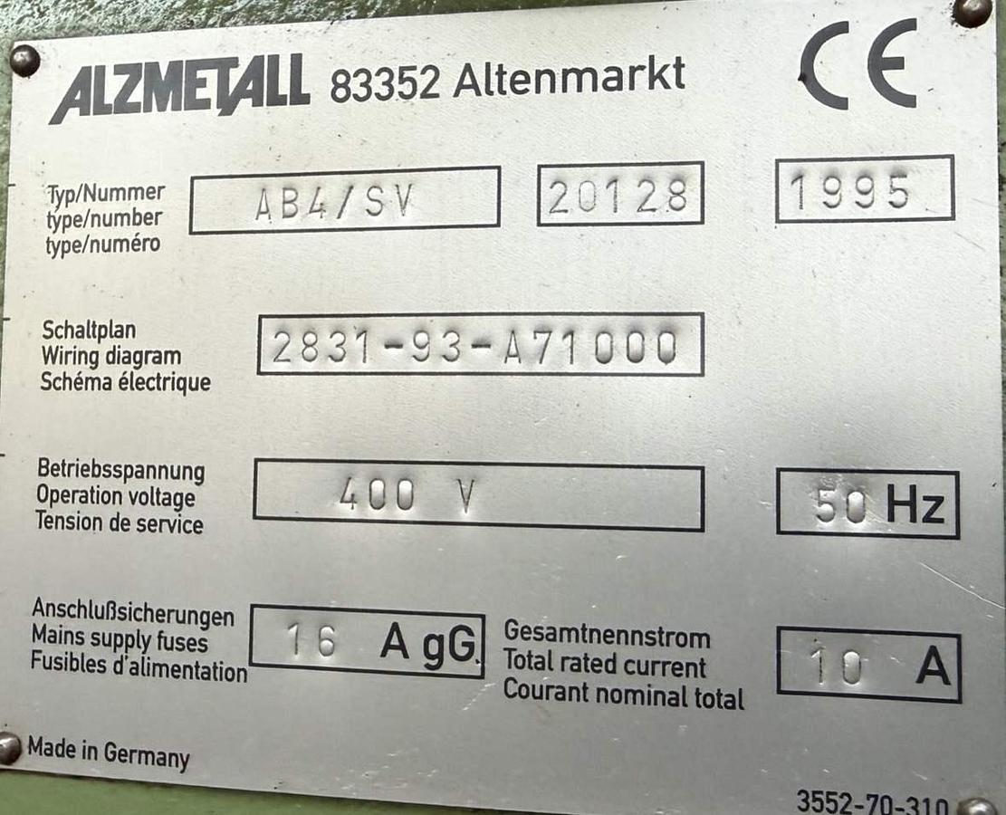 Gebraucht Säulenbohrmaschine ALZMETALL