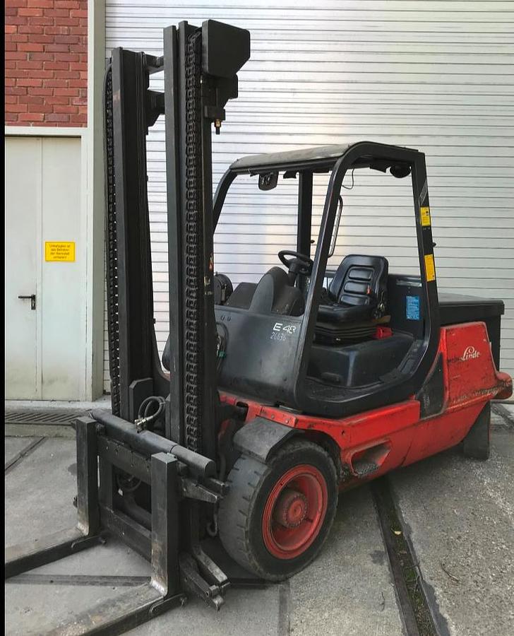 Gebraucht Elektro-Gabelstapler LINDE