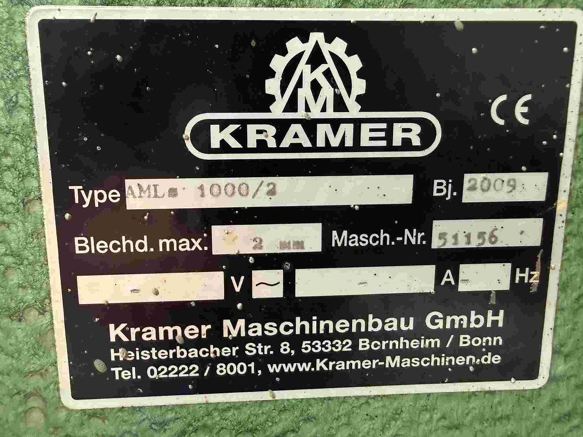 Gebraucht Universal-Abkantmaschine KRAMER