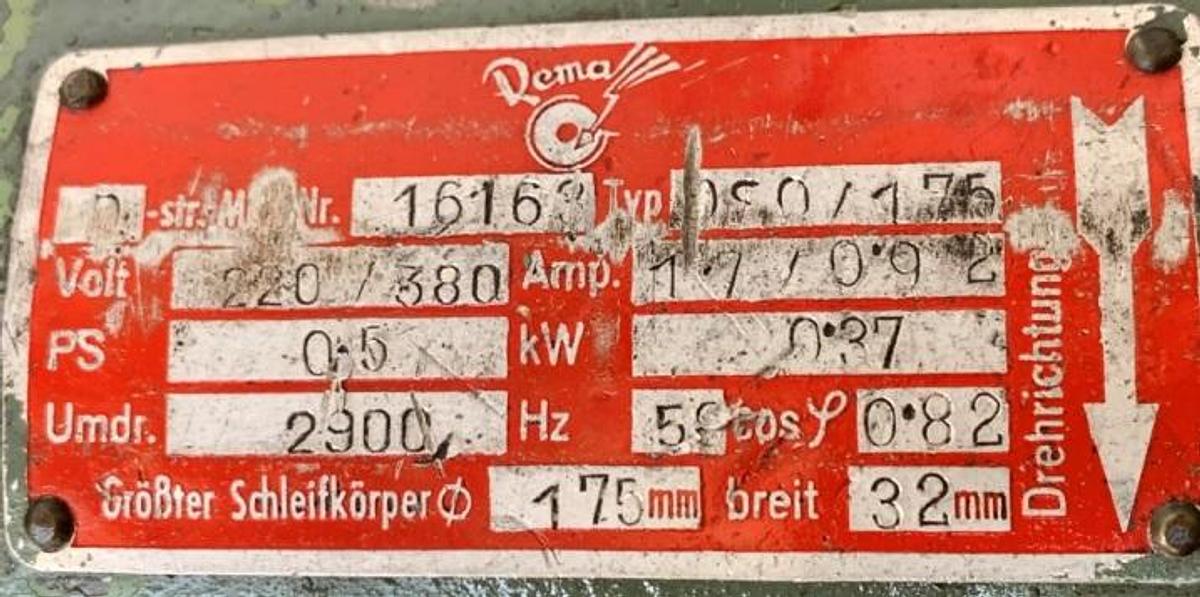 Gebraucht 2 Doppelschleifböcke auf gem. Untergestell REMA