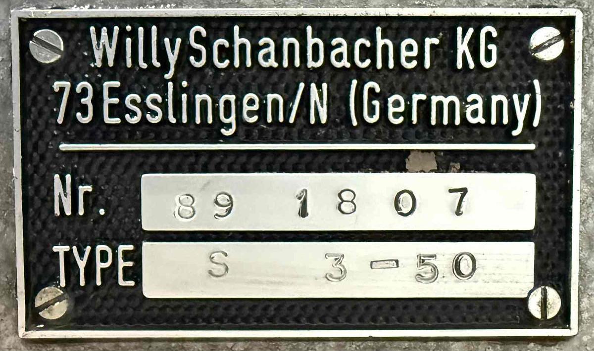 Gebraucht Spiralbohrerschleifmaschine SCHANBACHER