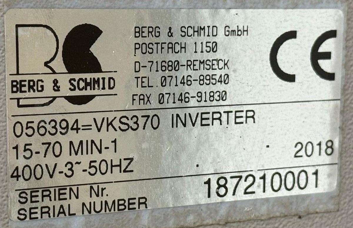 Gebraucht Vertikalkreissäge BERG & SCHMID