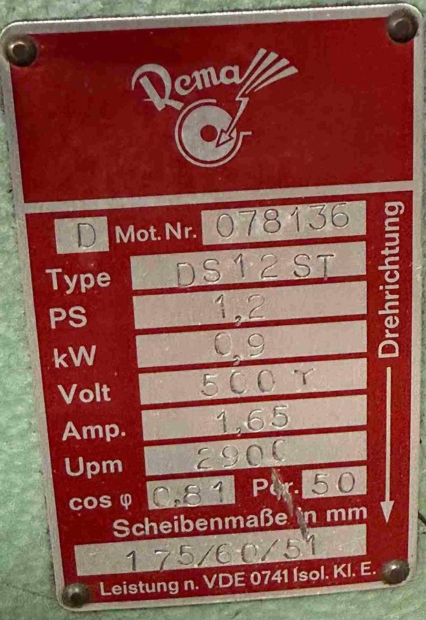 Gebraucht Stähleschleifmaschine REMA
