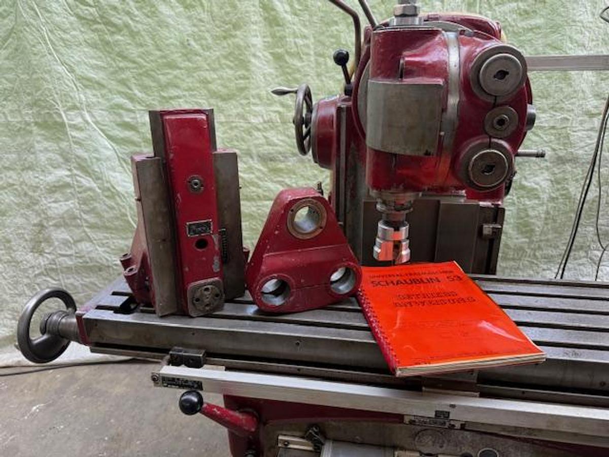 Gebraucht Fräsmaschine   SCHAUBLIN 53 - Universalfräsmaschinen