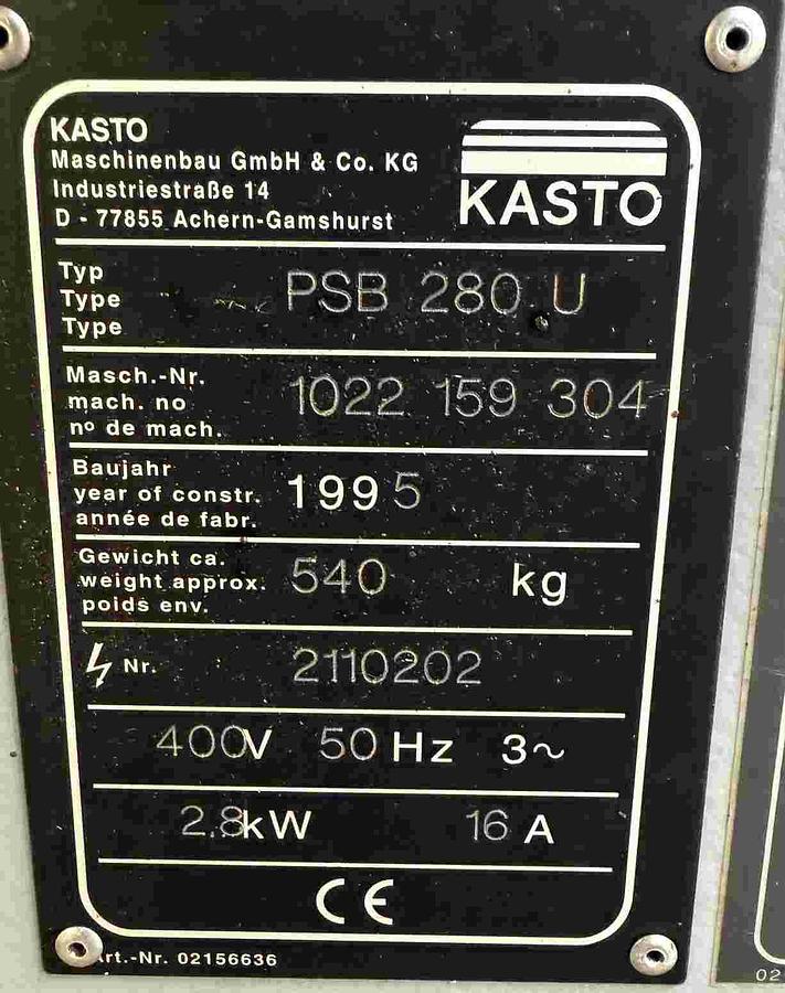 Gebraucht Bügelsäge KASTO