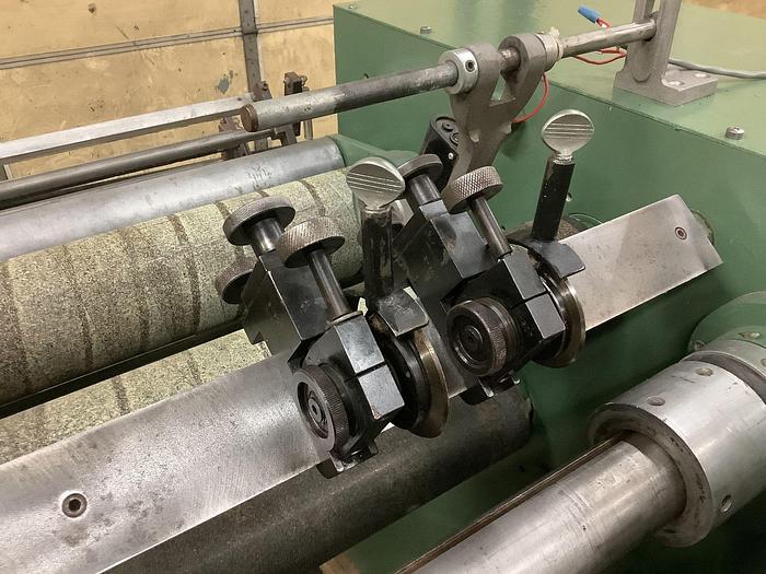 Used 20" STANFORD MODEL 152 HD REVERSIBLE DOCTOR MACHINE SHEAR SLITTING ALLEN BRADLEY DRIVE - PENDING