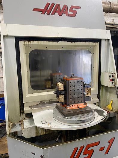 Used 1996 Haas HS-1 CNC Horizontal Machining Center Dual Pallet