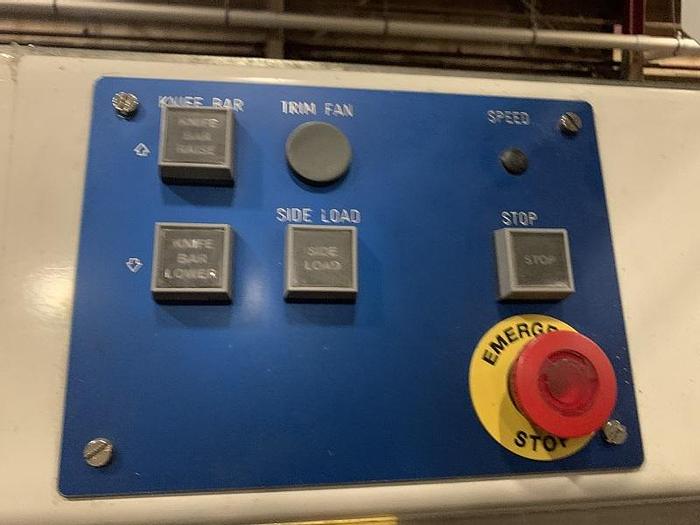 Used 62" ASHE DUPLEX CANTILEVERED SLITTER REWINDER