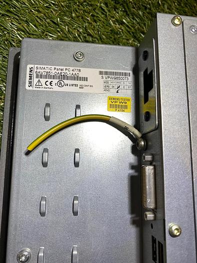 Used Siemens 6AV7851-0AE20-1AA0 Simatic Panel, PC 477B
