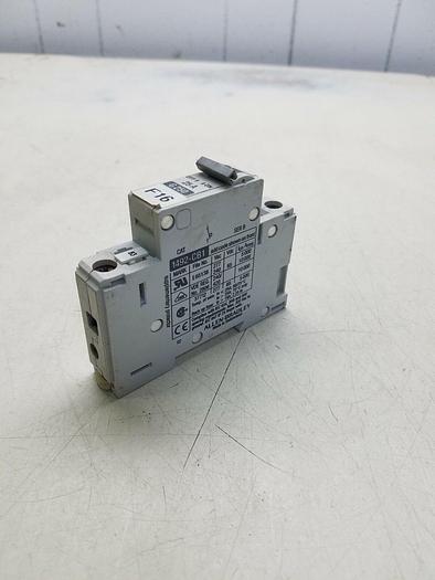 Used Allen Bradley 1Pole 25Amp Circuit Breaker Cat No 1492-CB1-G250 Ser. B