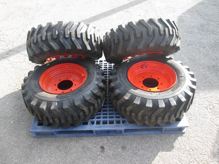 NEW 12 x 16.5 Camso Skid Steer Tires on Rims