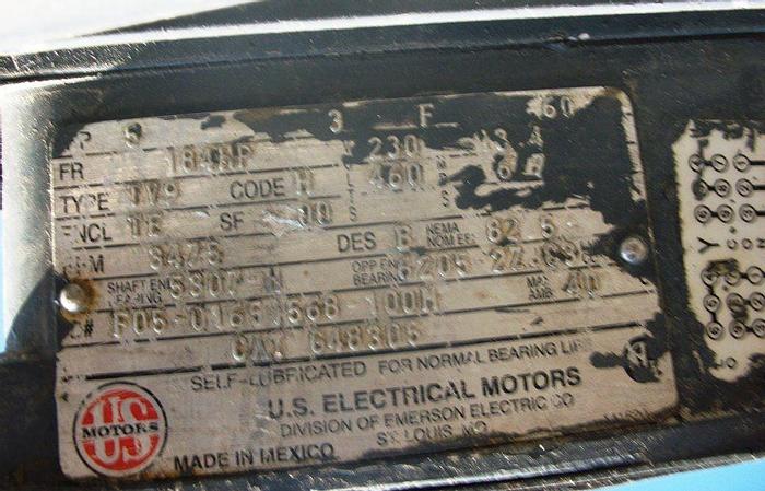 Used Mixer, High Shear, Arde Barinco, Mdl C1-05535S045BL, S/stMixer, High Shear, Arde Barinco, Mdl C1-05535S045BL, S/st #C741878