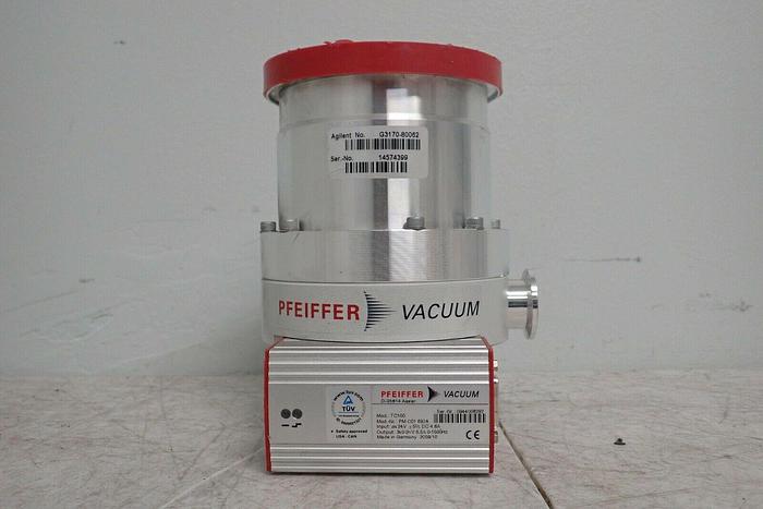 Used Pfeiffer TMH 262 X S DN 100 ISO-K, 3P Vacuum Turbo Pump with TC100 Controller