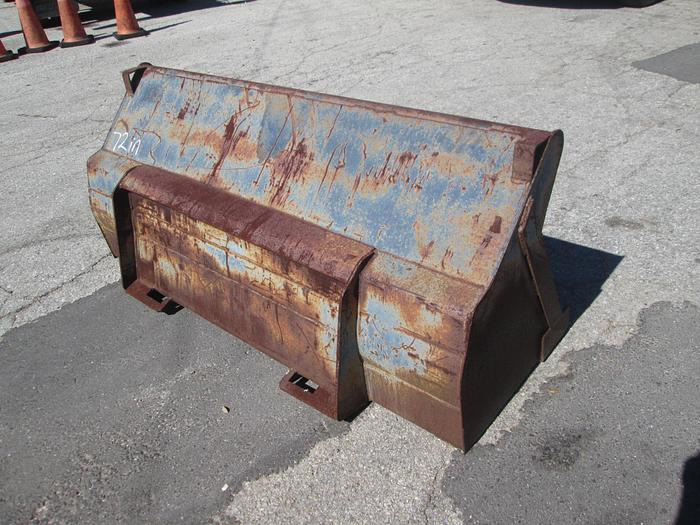 Used 6' Kubota Skid Steer Bucket