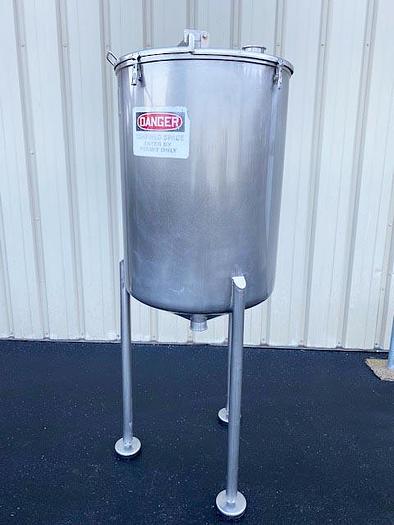 Used Sprinkman 100 Gallon Stainless Steel Tank