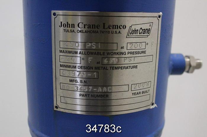 Used John Crane Seal Water System, BO-3457-AAC #34783