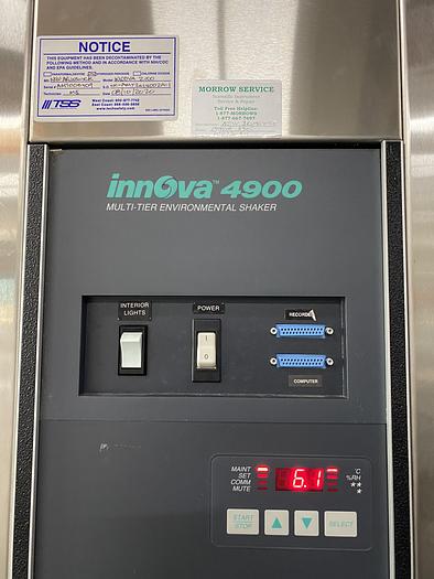 Used New Brunswick Scientific Innova 4900 Multi-Tier Environmental Incubator & Shaker 208V