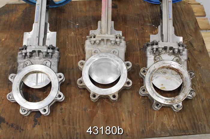 Used Velan 6" Hand Operated Knife Gate Valve #43180