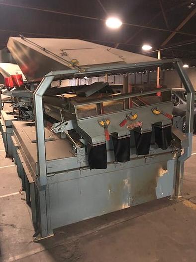 Used Forsberg Line Gravity Table TKV 2000