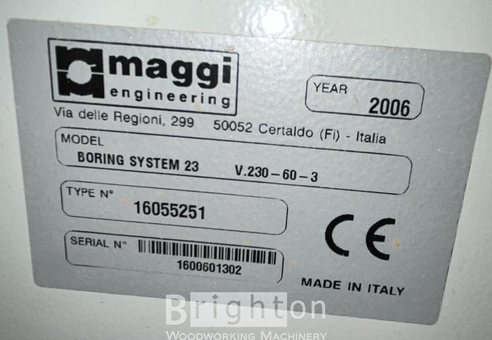 Used 2006 Maggi Engineering Boring System 23 #BM2255