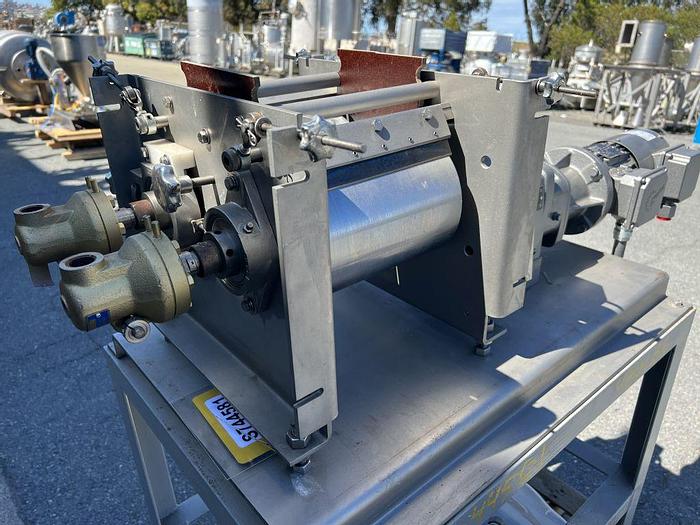 Used Dryer, Drum, Double, 6" x 8", S/st, Buflovak, 160 PSI #S744581