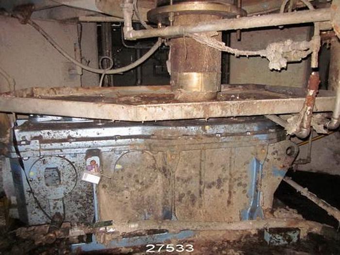 Used Fiberprep HELICO Hi Consistency Pulper, 18 Foot Diameter Tub, Hi Consistency Rotor, Hansen Gearbox, Type Rvk24Sbnn-8, No. 93/R04A, 173358, S.F.2.94, Nominal Hp Is 2350 Hp, 1170 Rpm In/ 145.6 Rpm Out, 8.0325:1. #27533