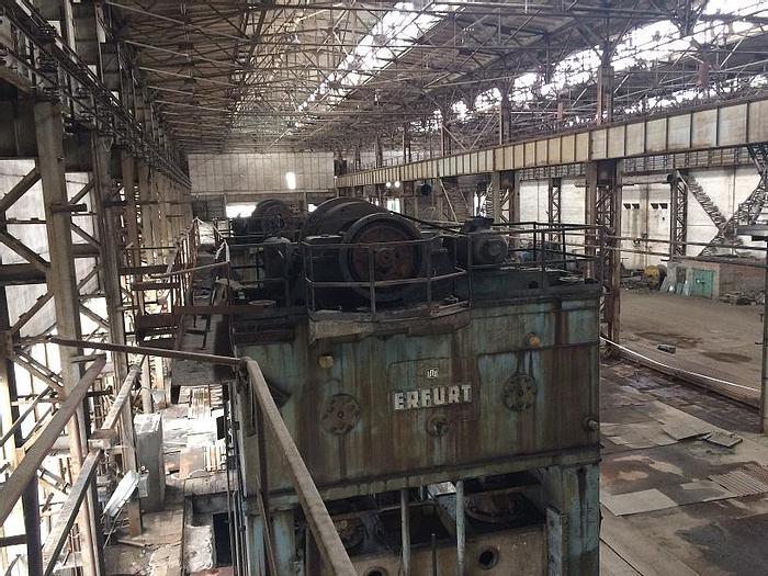 Used 1985 ERFURT PKZZ I 1250 Straight side sheet stamping press