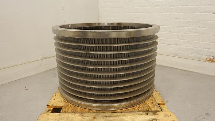 Unused Black Clawson UV200 Pressure Screen Basket #44627