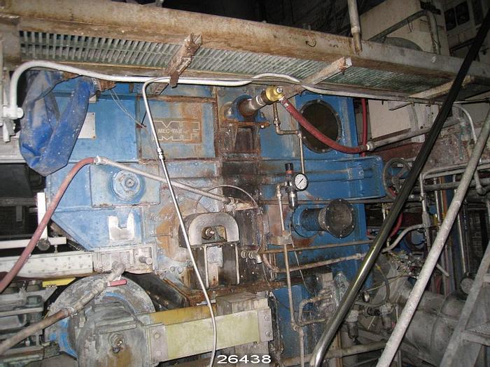 Refurbished Beloit  Mecfab Rebuild Of Beloit Headbox, 150" Deckle Width, Design To 2000 Fpm, 9000 Gpm, 12" Diameter Slice Roll, 18" Dia Inlet Pipe, 108 Tube Inlet Manifold #26438