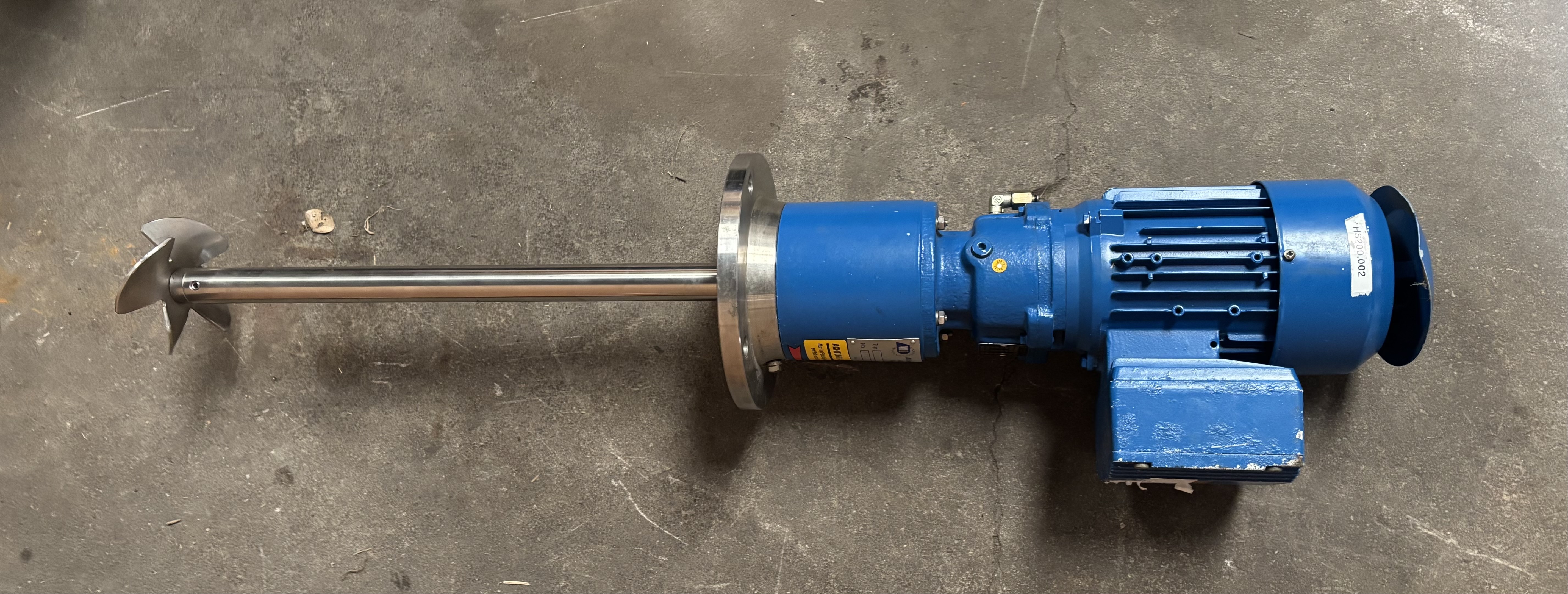 Alfred Rickert Industrial Agitator Type-AR71UEX