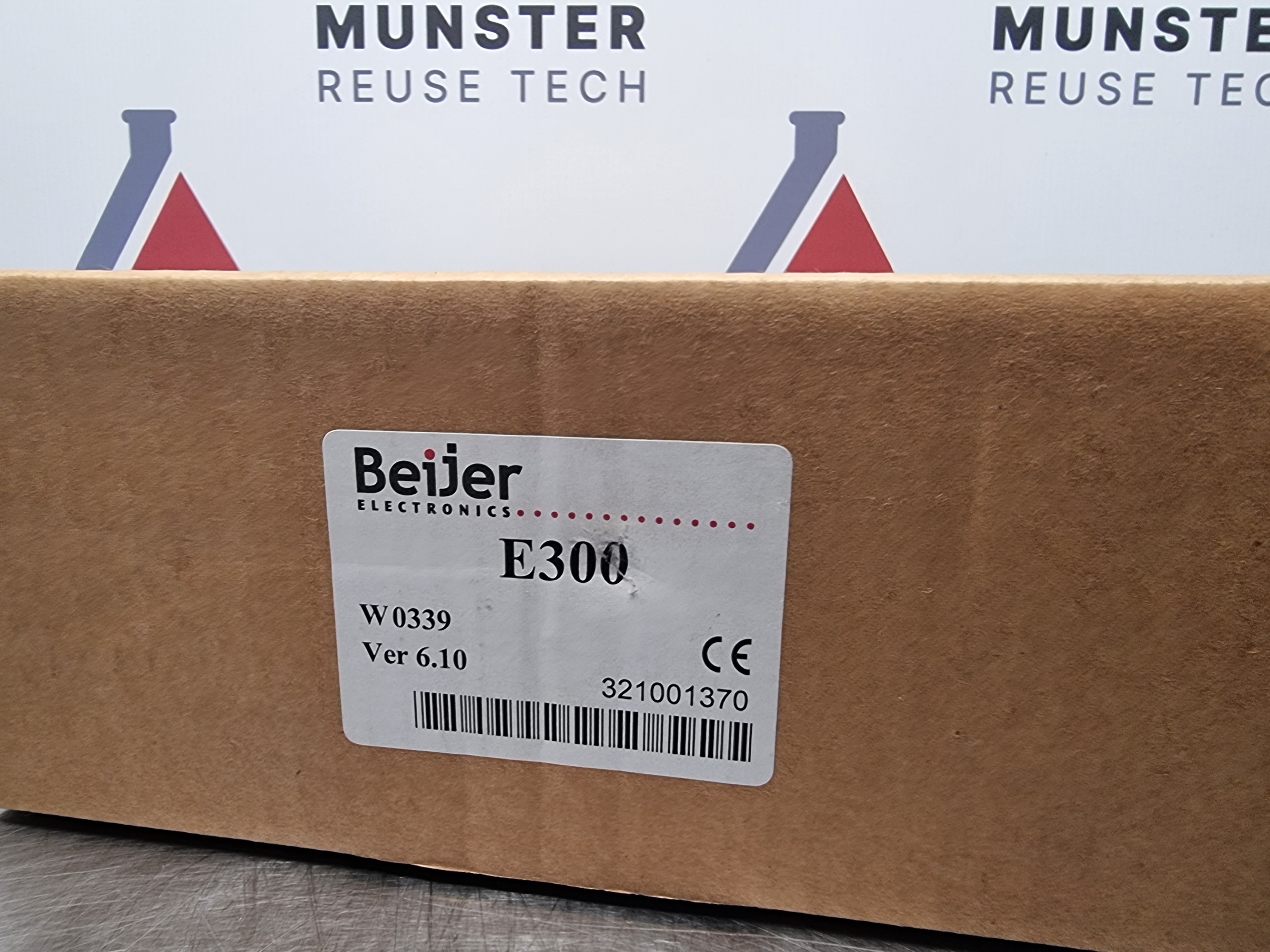 Beijer Electronics E300 HMI | Type: 04380 / Ver. 6.10