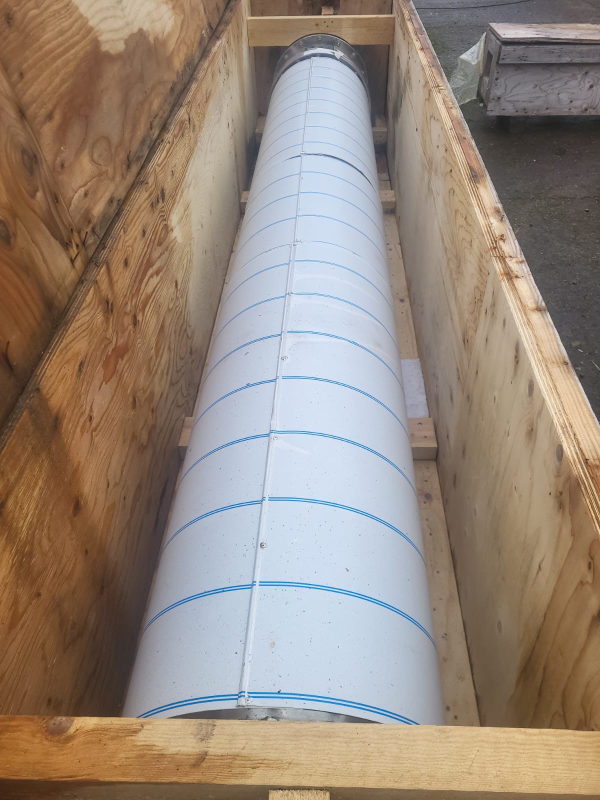 Steris Finn-Aqua Columns