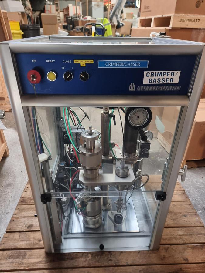 Used Pamasol Autoguard Gas Filler and Crimper | Type: 2005/20