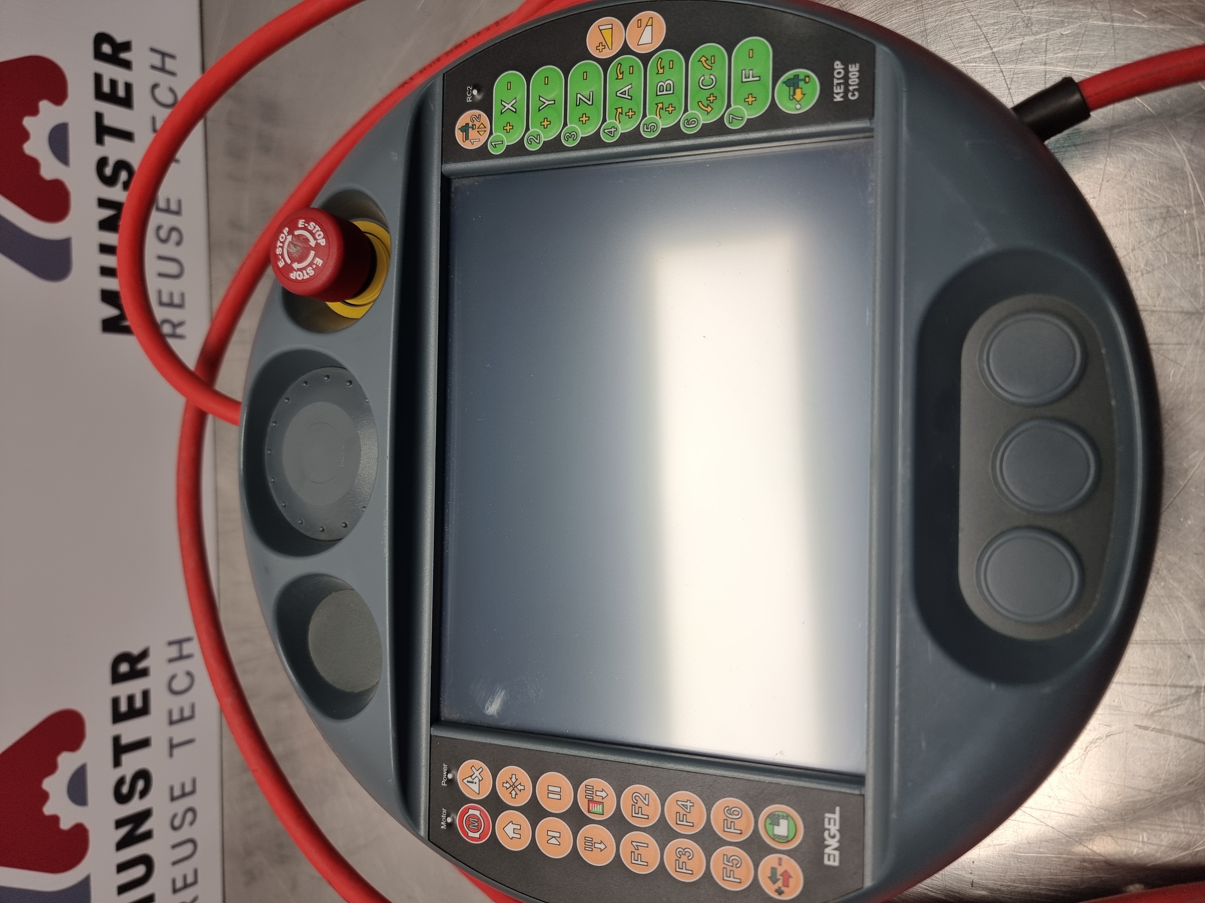 Used Keba KeTop C100 E2 15M /83343 / 04 | Teach Pendant for Engel Viper 20 Robot