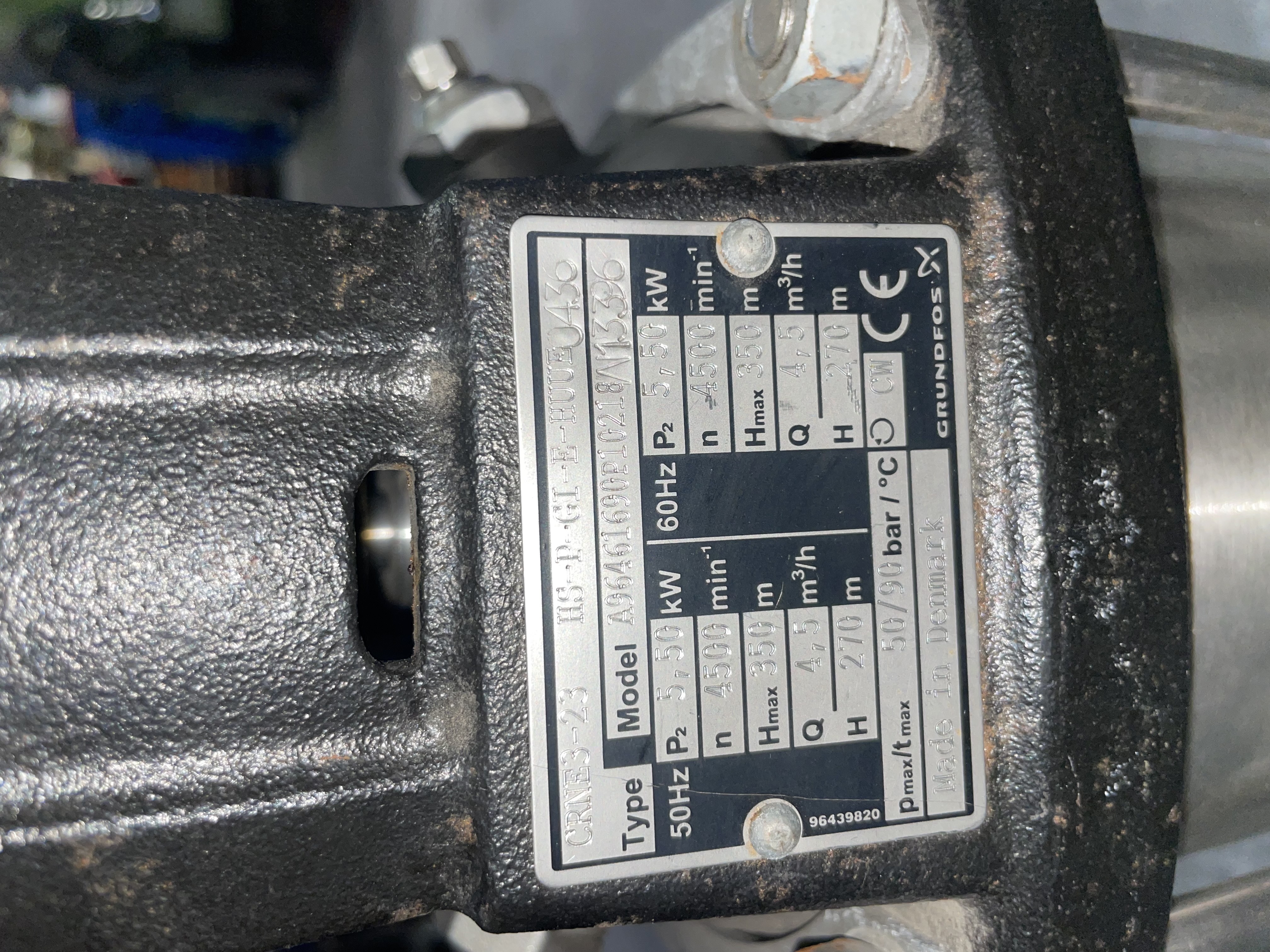 Grundfos Pump CRNE3-23 | HS-P-GI-E-HQQE 6.0kW