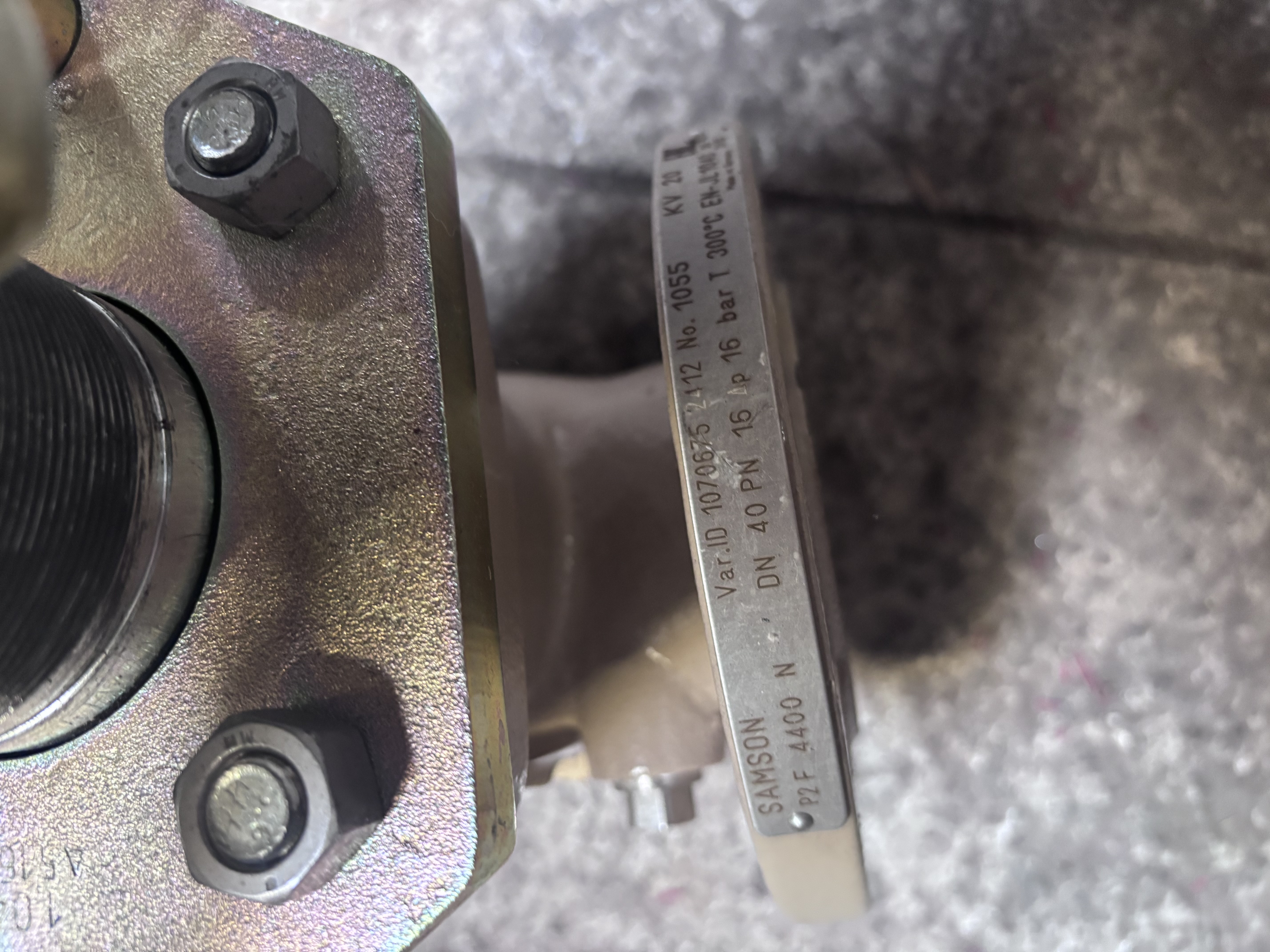 Samson Valve DN40 PN16 JL1040/126B