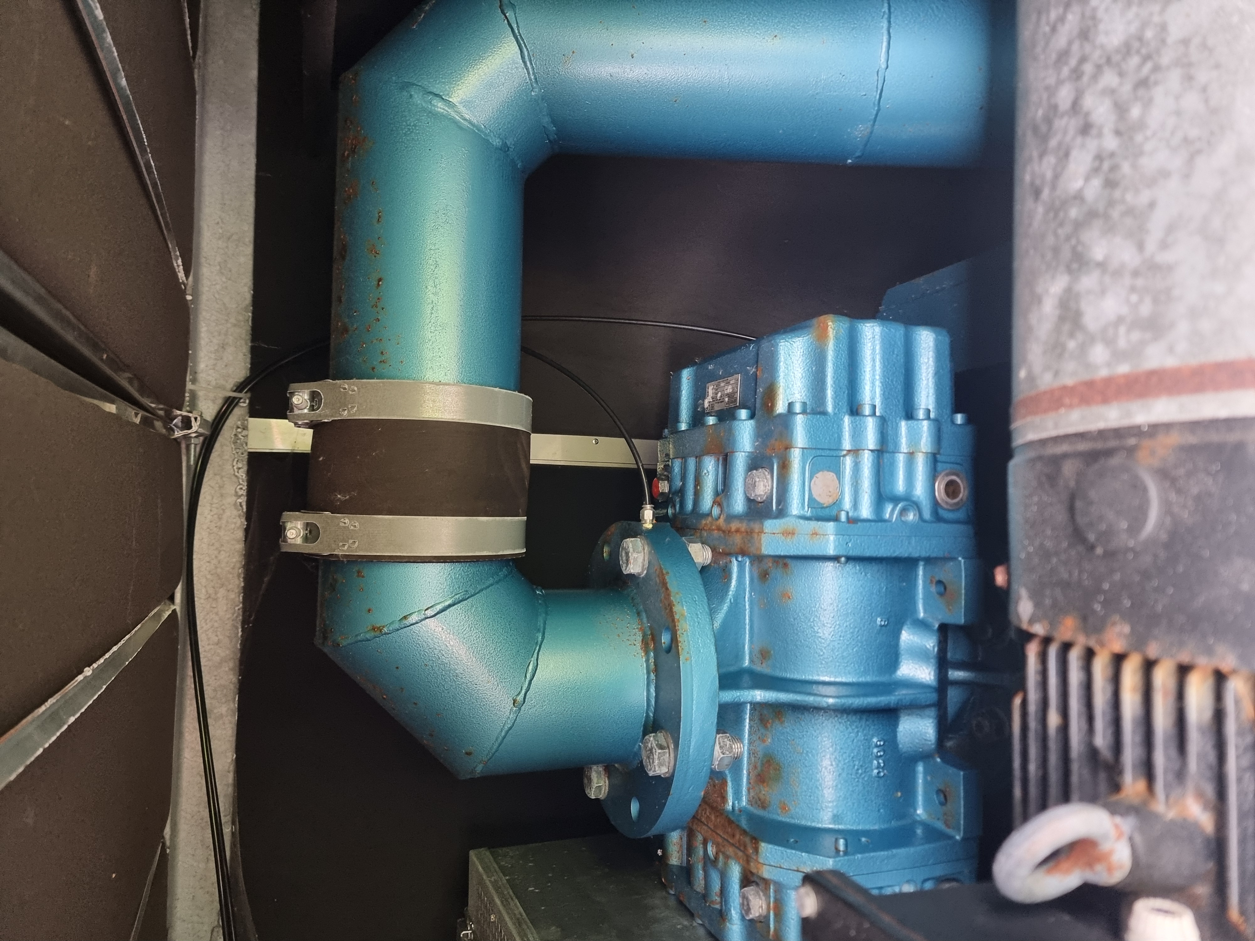 Used KUBÍČEK VHS Roots Blower Type 3D45B-150E | 5.79 -14.26 m³/h