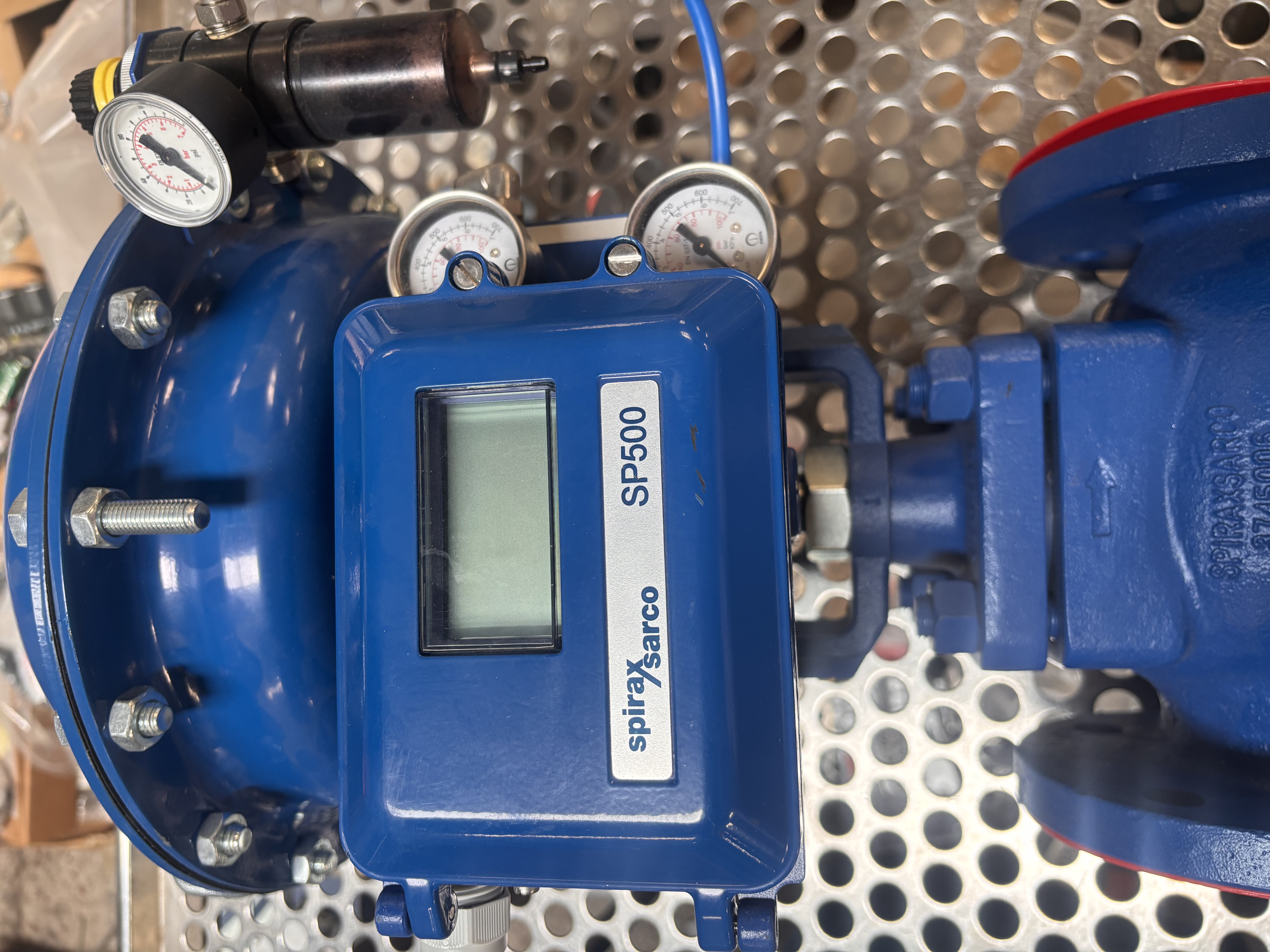 Used Spirax Sarco KE43 Control Valve DN50 C/W SP500 Poistioner 2905670