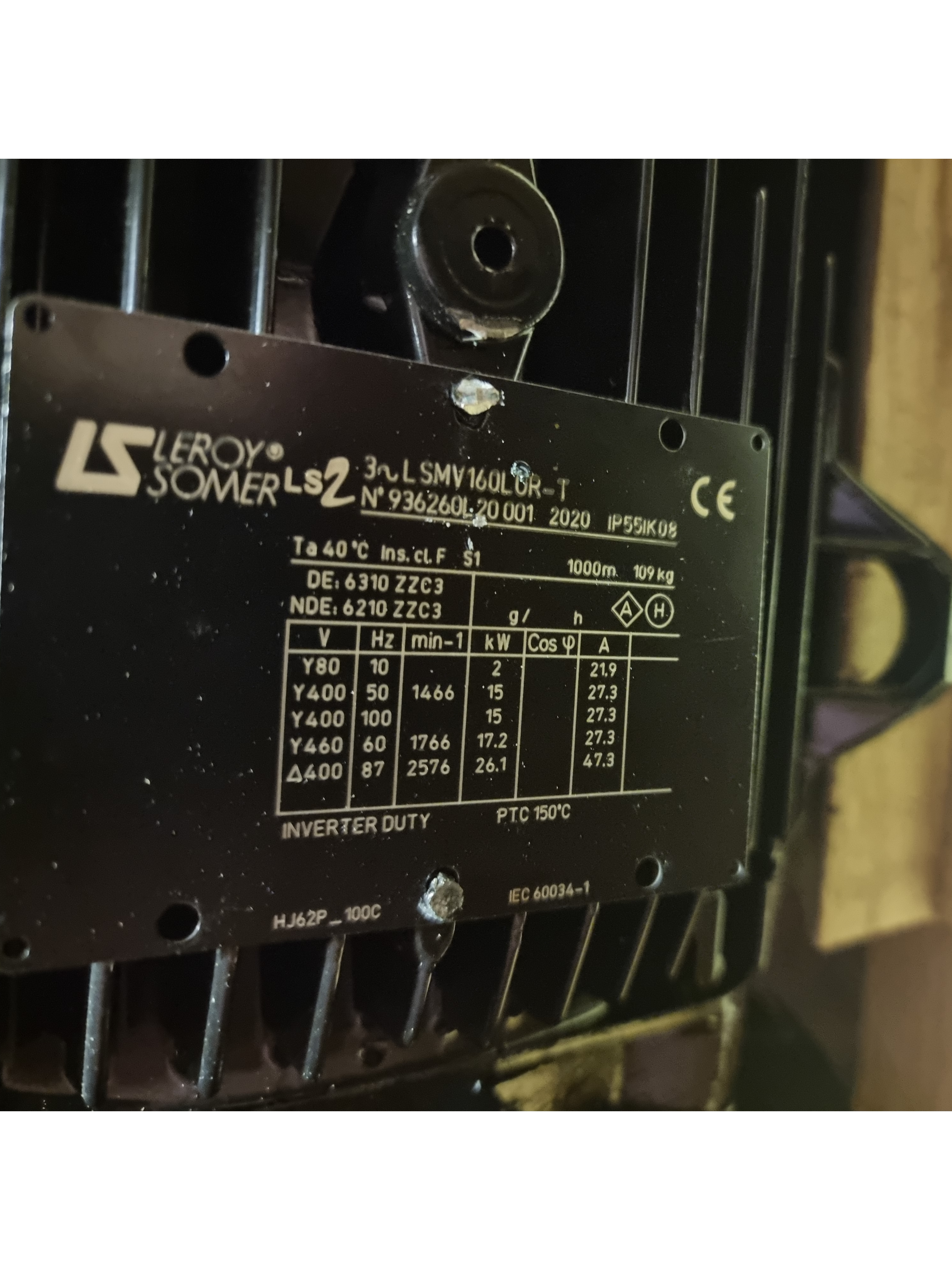 Leroy Somer 3~L SMV160L OR | 3~ Motor