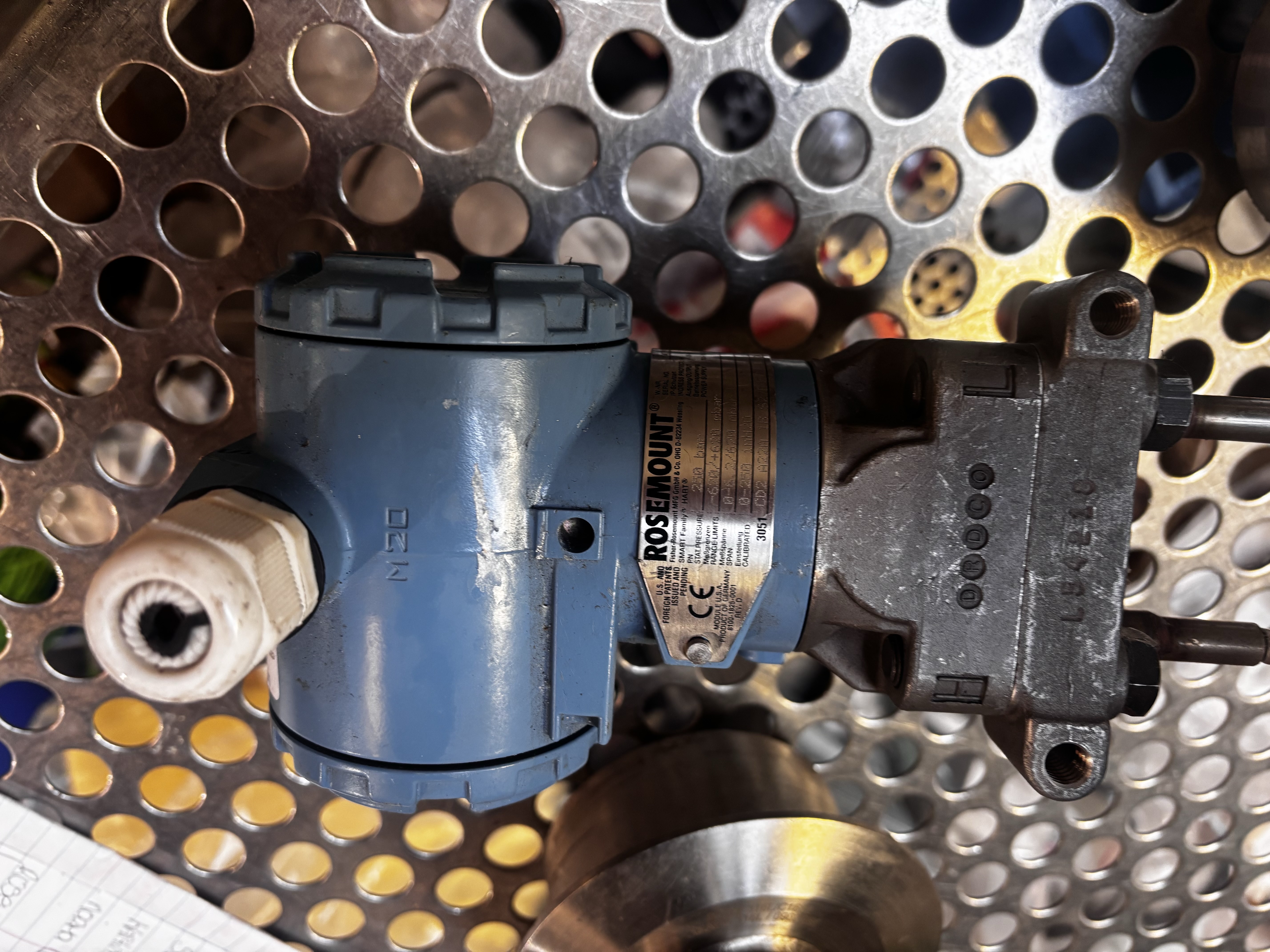 Used Rosemount Pressure Trasmitter 1151 SMART DP4 322 S2 C2 04 08